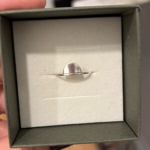 Able Luna sterling silver ring size 9